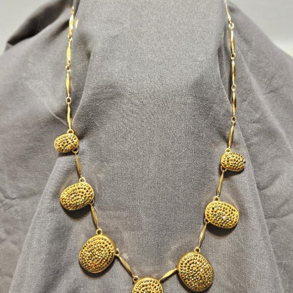 Kate Spade Paved Gold Tone Necklace New without tags.